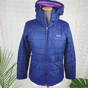 Patagonia blue thermal jacket